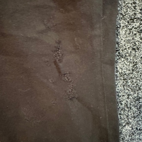 NWT FRAME Le Garçon Mid Rise Straight Fit Black Distressed Jeans Size 34 - Picture 10 of 10